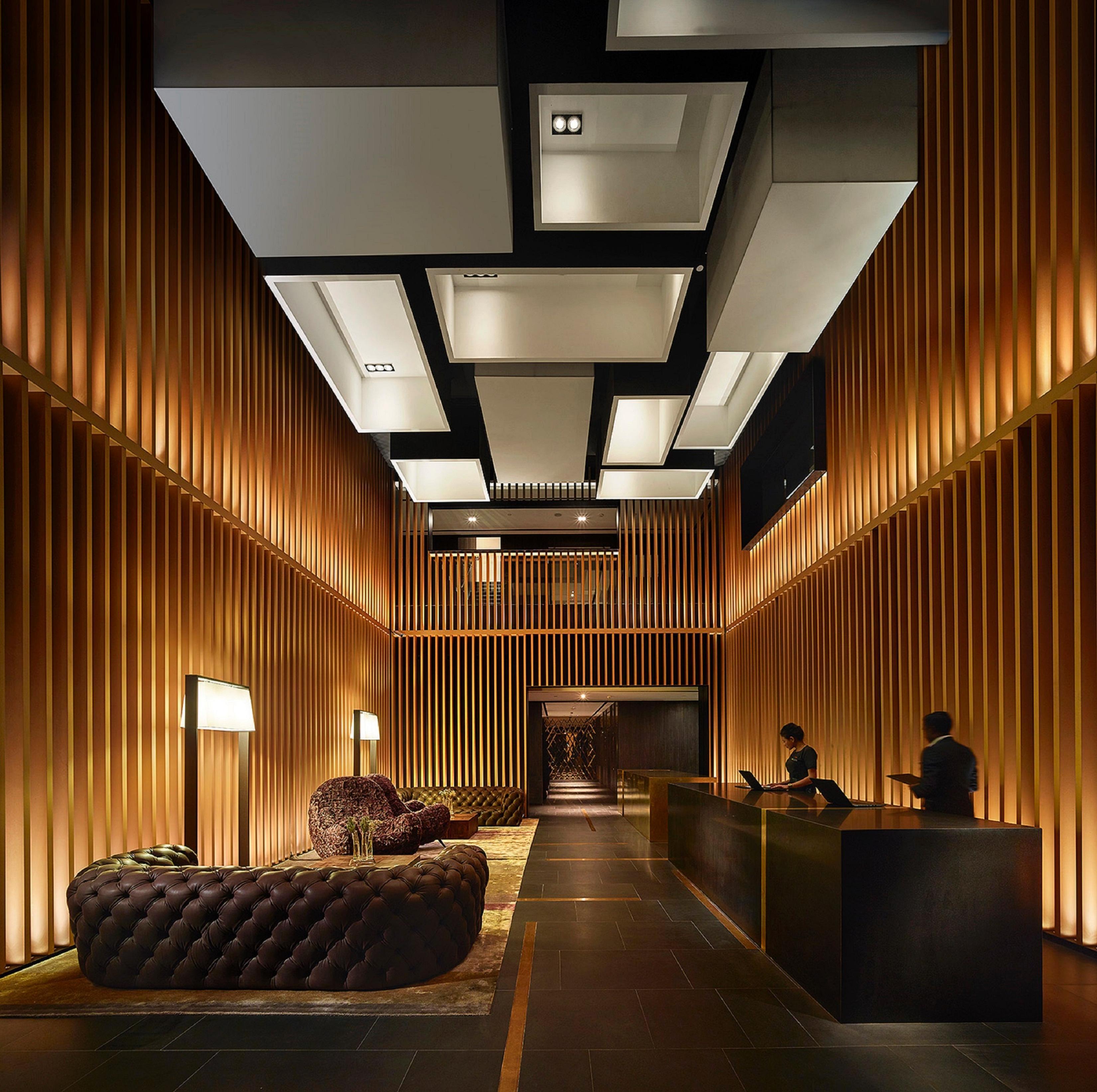 G Hotel Kelawai Tanjong Tokong Kültér fotó The lobby of The Hari